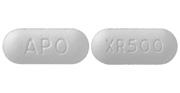 Metformin hydrochloride extended release 500 mg APO XR500