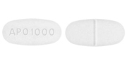 Metformin hydrochloride 1000 mg APO 1000