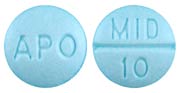 Midodrine hydrochloride 10 mg APO MID 10