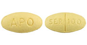 Sertraline hydrochloride 100 mg APO SER 100