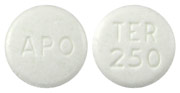 Terbinafine hydrochloride 250 mg APO TER 250