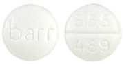 Trazodone hydrochloride 50 mg barr 555 489