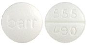Trazodone hydrochloride 100 mg barr 555 490