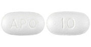 Zolpidem tartrate 10 mg APO 10