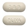 Pill PLIVA 789 White Elliptical/Oval is Azithromycin Monohydrate