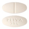 Pill PLIVA 394 White Oval is Benztropine Mesylate 