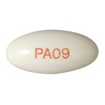 Pill PA 09 White Capsule/Oblong is Cyclosporine