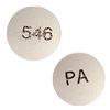 Pill 546 PA White Round is Diclofenac Sodium Delayed-Release