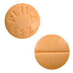 Pill PLIVA 652 Yellow Round is Doxazosin Mesylate 