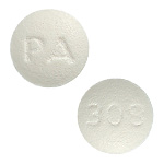 Hydroxyzine hydrochloride 25 mg 308 PA