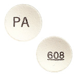 Pill 608 PA White Round is Ketorolac Tromethamine