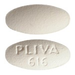 Pill PLIVA 616 White Elliptical/Oval is Tramadol Hydrochloride