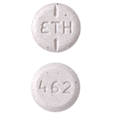 Oxycodone hydrochloride 20 mg ETH 462
