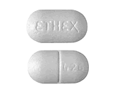 Pill 426 ETHEX is Hista-Vent PSE 8 mg / 2.5 mg / 120 mg