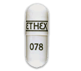 Pill ETHEX 078 White Capsule/Oblong is PhenaVent