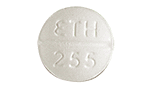 Hyoscyamine sulfate (sublingual) 0.125 mg ETH 255