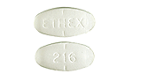 Pill ETHEX 216 er prænatal Rx 1 prænatal multivitamin