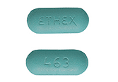 Pill ETHEX 463 Blue Elliptical/Oval is NutriSpire