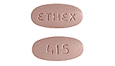Pill ETHEX 415 Pink Oval is NatalCare Three 