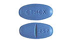 Pill ETHEX 257 Blue Oval is NatalCare PIC