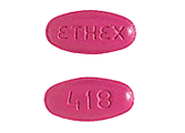 Pill ETHEX 418 Pink Oval is NatalCare Gloss