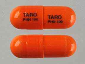 Phenytoin sodium extended 100 mg TARO PHN 100 TARO PHN 100