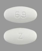 Metformin hydrochloride 850 mg Z 69