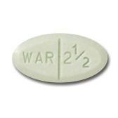Warfarin sodium 2.5 mg WAR 2 1/2