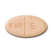 Warfarin sodium 5 mg WAR 5