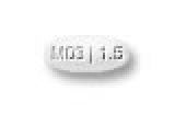 Pill MOVA M03 1.5 White Oval is Glyburide (Micronized)