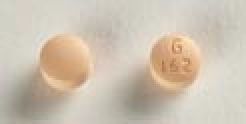 Oxycodone hydrochloride extended-release 20 mg G 162