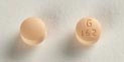 Pill G 162 Orange Round is Oxycodone Hydrochloride Extended-Release 