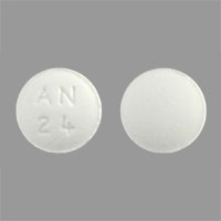 Pill AN 24 White Round is Colchicine