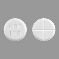 Tizanidine hydrochloride 4 mg cor 138