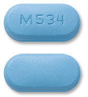 Azithromycin monohydrate 500 mg M 534