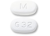 Glipizide and metformin hydrochloride 2.5 mg / 500 mg M G 32