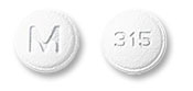 Ondansetron hydrochloride 4 mg M 315