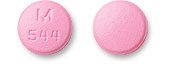 Hydrochlorothiazide and quinapril hydrochloride 25 mg / 20 mg M 544