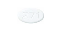 Pill RDY 271 White Elliptical/Oval is Amlodipine Besylate
