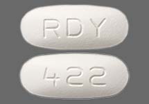 Ciprofloxacin hydrochloride extended release 500 mg RDY 422