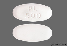 Amoxicillin and clavulanate potassium 500 mg / 125 mg PL 500