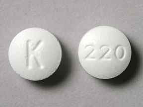 Pill K 220 White Round is Leflunomide