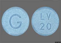 Lovastatin 20 mg LV 20 G