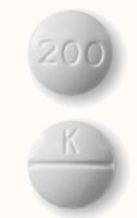 Pill K 200 White Round is Oxandrolone