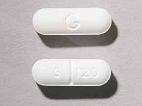 Pill G S 120 White Elliptical/Oval is Sotalol Hydrochloride