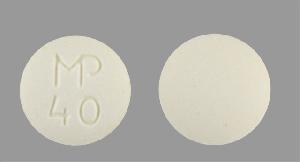 Hydrochlorothiazide and spironolactone 25 mg / 25 mg MP 40