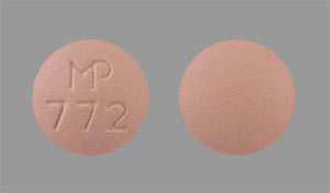 Felodipine extended release 5 mg MP 772
