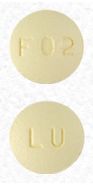 Quinapril hydrochloride 10 mg LU F02