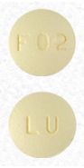 Quinapril hydrochloride 10 mg LU F02