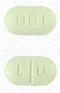 Sertraline hydrochloride 25 mg L U D01